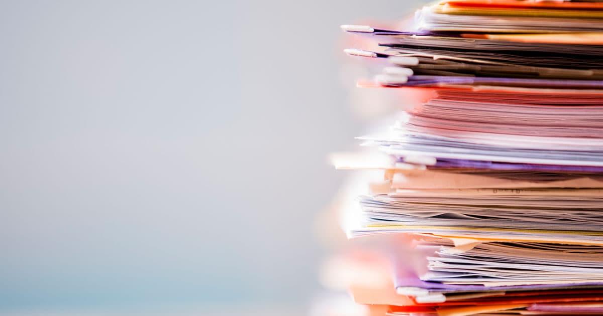 Diarieföring – Grund